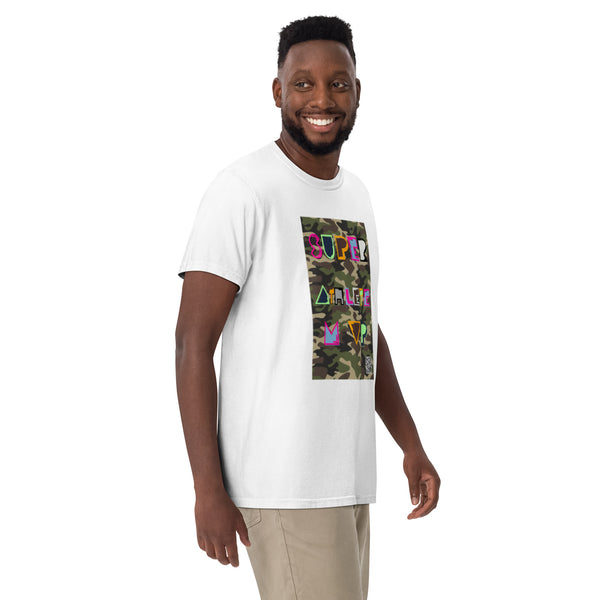 Tokyo Biohack Men’s Camo Green heavyweight t-shirt