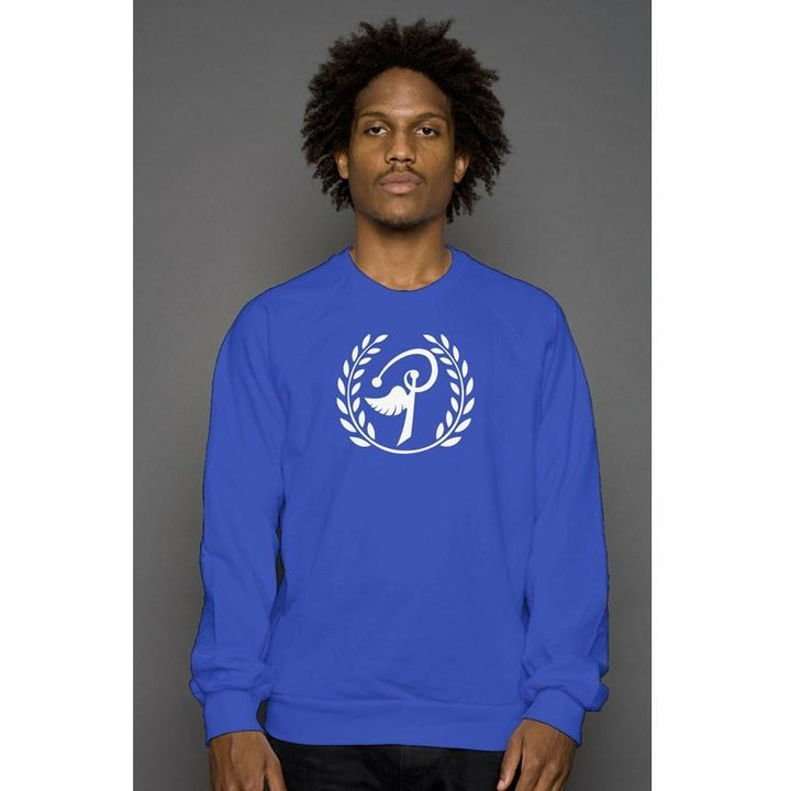 Mens Embroidered Logo crew neck Sweatshirt - Pharaohathletics
