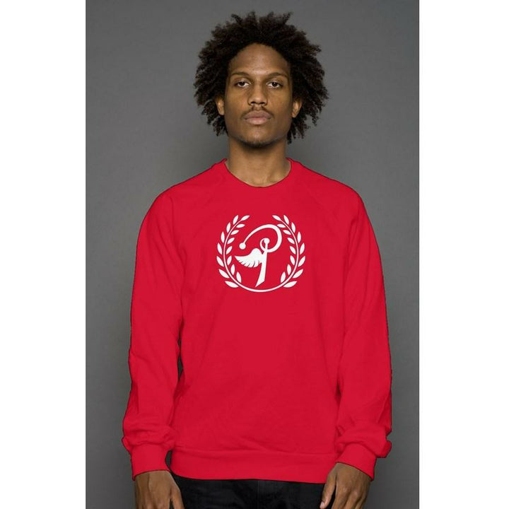 Mens Embroidered Logo crew neck Sweatshirt - Pharaohathletics