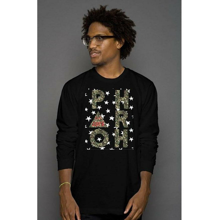 Pharoh Camo Diore Stars long sleeves - Pharaohathletics
