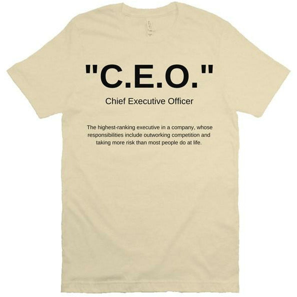 C.E.O. Chief Executive Officer T Shirt - Pharaohathletics