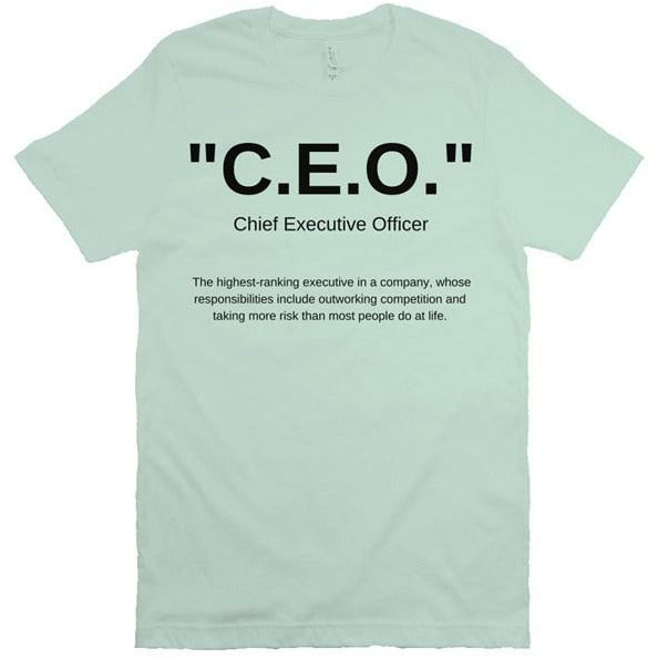 C.E.O. Chief Executive Officer T Shirt - Pharaohathletics