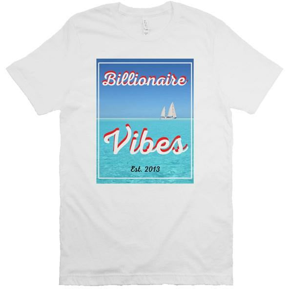 Billionaire Ocean Yacht Vibes T Shirt - Pharaohathletics