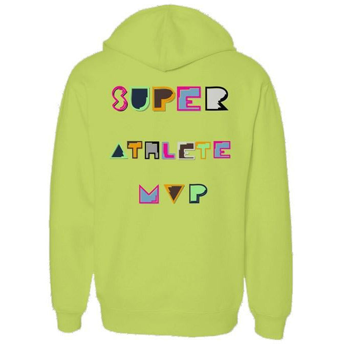 MVP Super Athlete Neon Pullover Hoodies