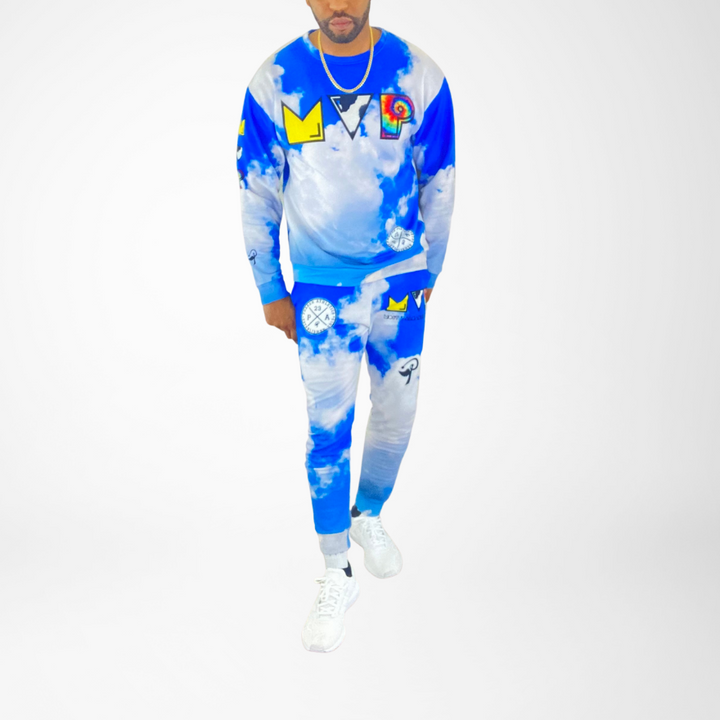 MVP Ben & Jerrys Clouds Men's Unisex Joggers - Pharoh Athletics