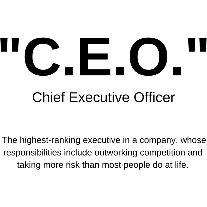 C.E.O. Chief Executive Officer T Shirt - Pharaohathletics