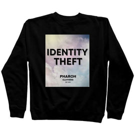 Identity Theft Crew Neck Sweater | Pharoh Clothing