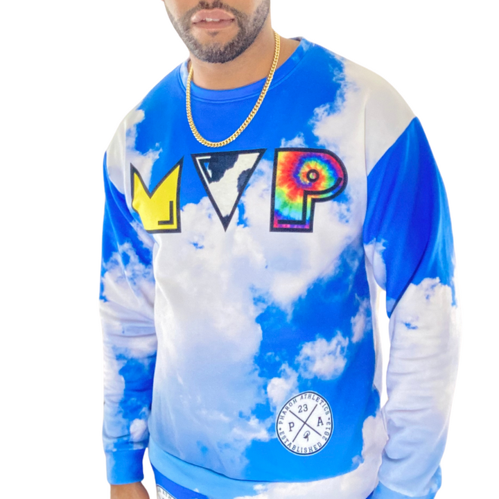 MVP Ben&Jerrys SB Dunk Clouds Unisex  Crewneck Sweatshirt - Pharoh Athletics