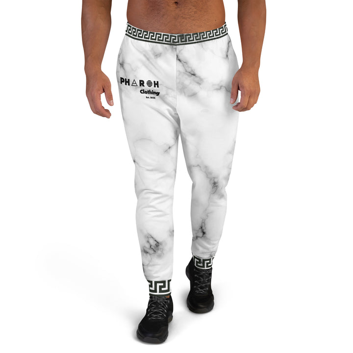 Designer Marble Men's Joggers - Pharoh Athletics