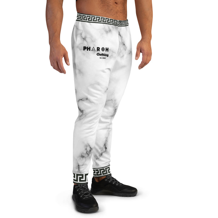 Designer Marble Men's Joggers - Pharoh Athletics