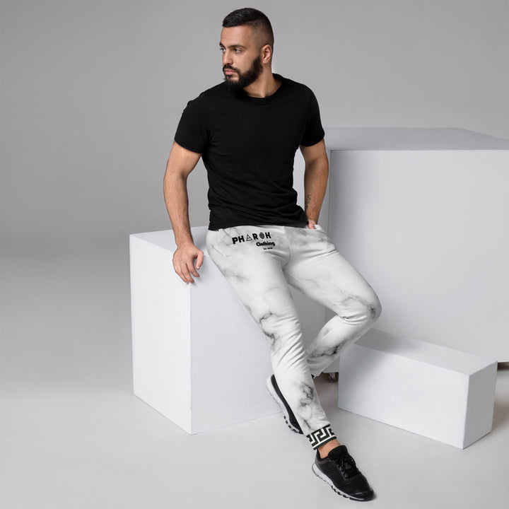 Designer Marble Men's Joggers - Pharoh Athletics