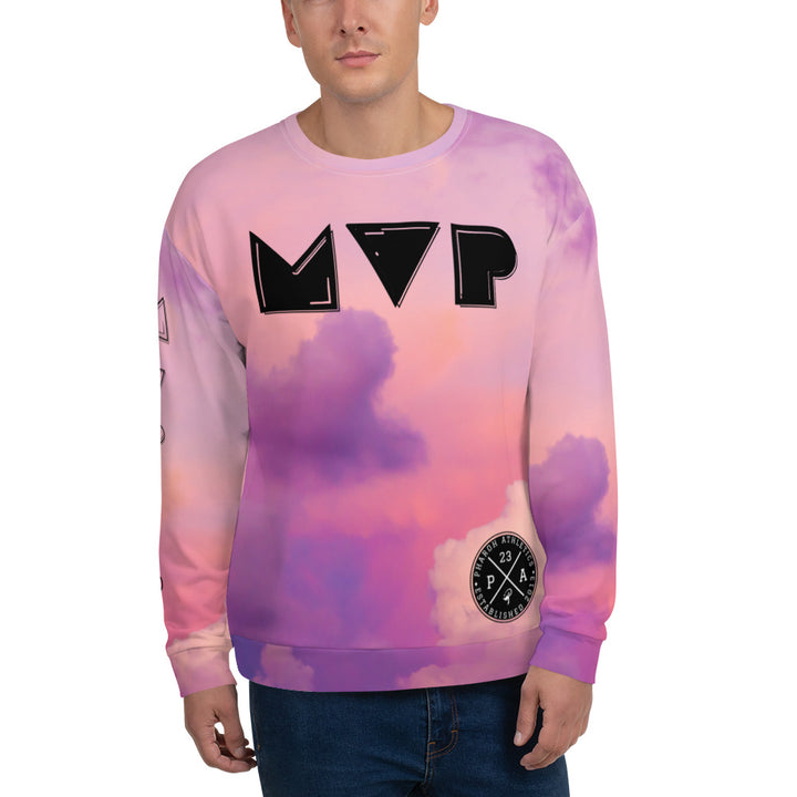 MVP Purple Clouds Unisex Sweatshirt | Pharoh Athletics - Pharoh Athletics