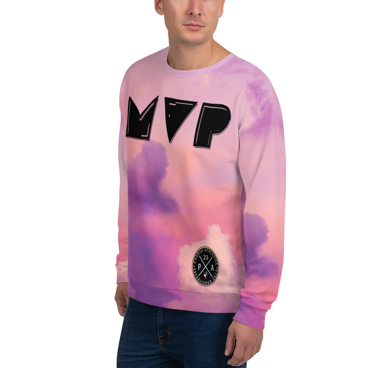 MVP Purple Clouds Unisex Sweatshirt | Pharoh Athletics - Pharoh Athletics