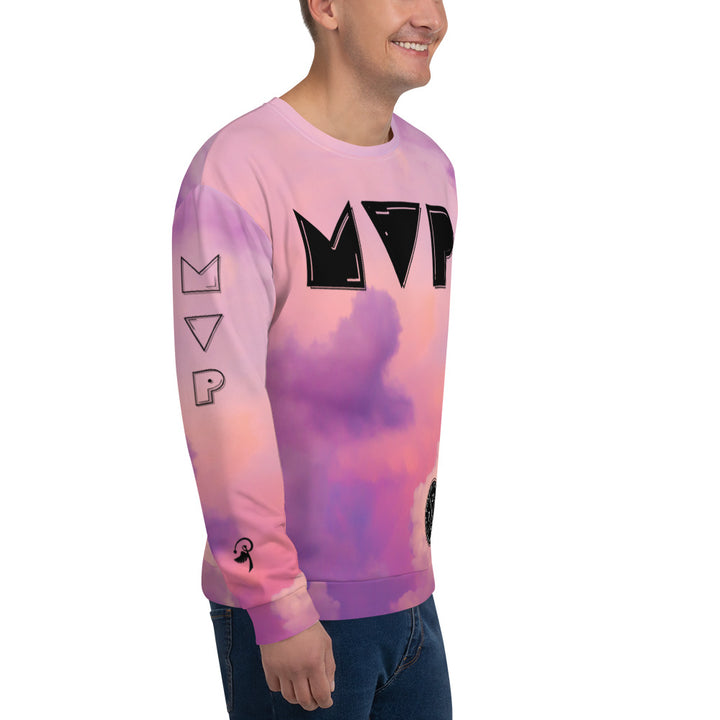 MVP Purple Clouds Unisex Sweatshirt | Pharoh Athletics - Pharoh Athletics