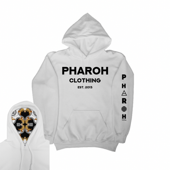 Pharoh Greek King Tut pullover hoody - Pharoh Athletics