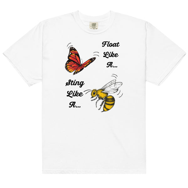 Muhammad Ali Float Like A Butterfly Heavyweight T shirt