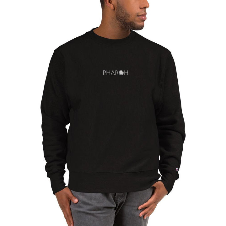 Pharoh Champion Embroidery Sweatshirt | Pharoh Athletics - Pharaohathletics