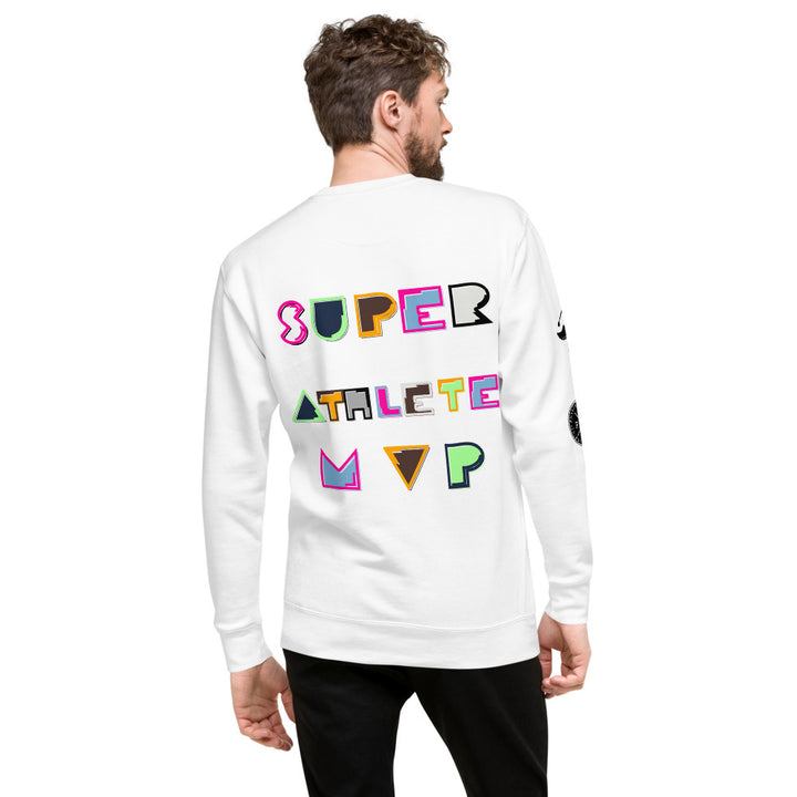MVP Super Athlete Unisex Fleece Crewneck Sweater | 1 Tokyo Bio hack - Pharoh Athletics