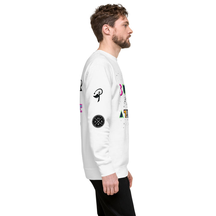 MVP Super Athlete Unisex Fleece Crewneck Sweater | 1 Tokyo Bio hack - Pharoh Athletics