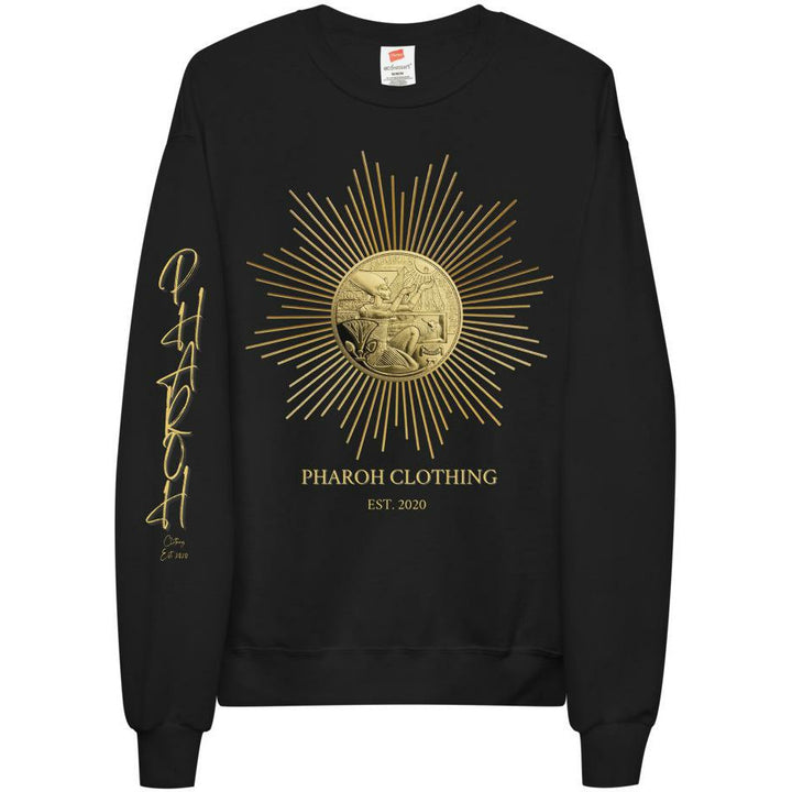 Egyptian Gold Medal Coin Mens Unisex fleece sweatshirt