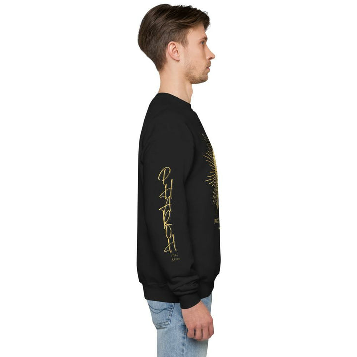 Pharoh Clothing Egyptian Gold Medal Coin Mens Unisex fleece sweatshirt - Pharoh Athletics