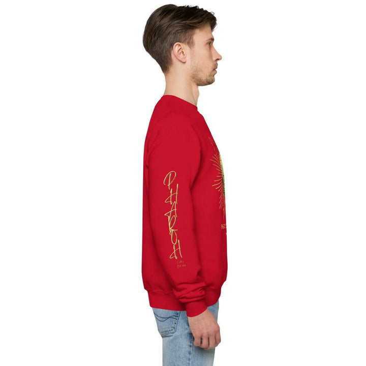 Pharoh Clothing Egyptian Gold Medal Coin Mens Unisex fleece sweatshirt - Pharoh Athletics