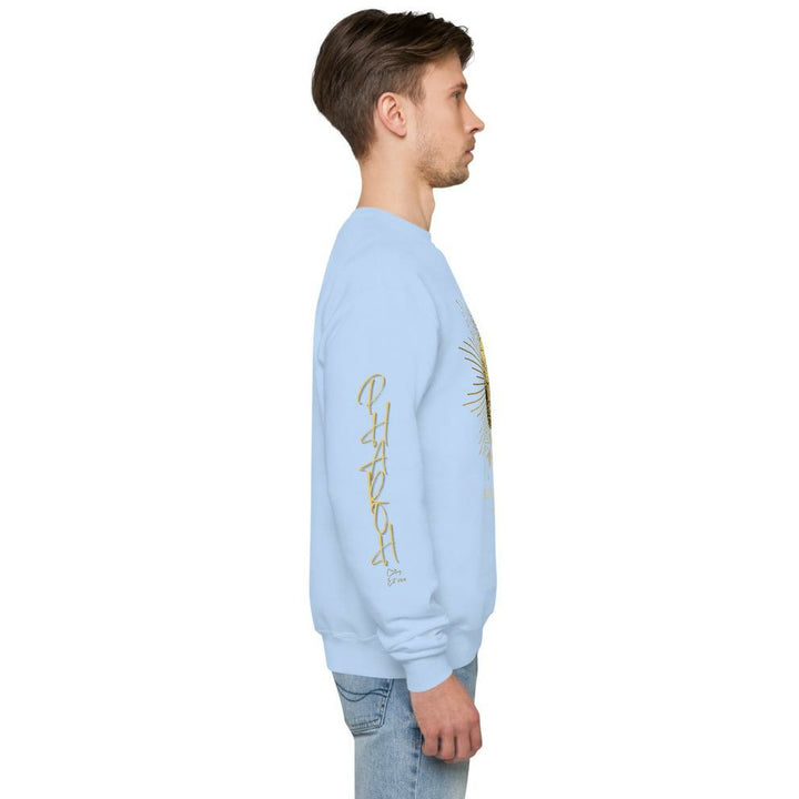 Pharoh Clothing Egyptian Gold Medal Coin Mens Unisex fleece sweatshirt - Pharoh Athletics