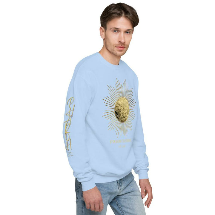 Pharoh Clothing Egyptian Gold Medal Coin Mens Unisex fleece sweatshirt - Pharoh Athletics