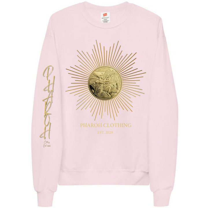 Egyptian Gold Medal Coin Mens Unisex fleece sweatshirt
