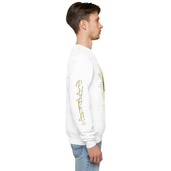 Pharoh Clothing Egyptian Gold Medal Coin Mens Unisex fleece sweatshirt - Pharoh Athletics