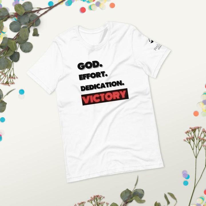 God Effort Dedication Victory  T-Shirt - Pharoh Athletics