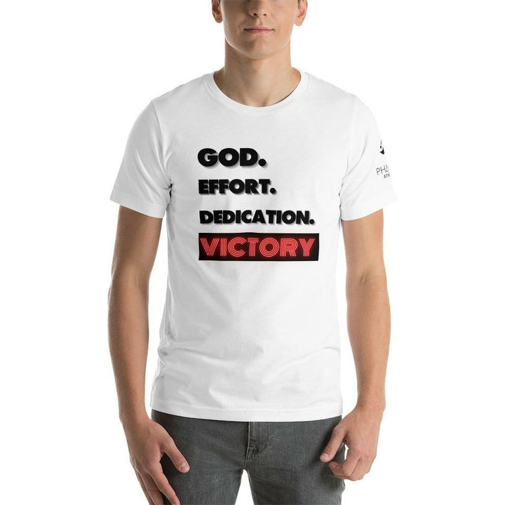 God Effort Dedication Victory  T-Shirt - Pharoh Athletics
