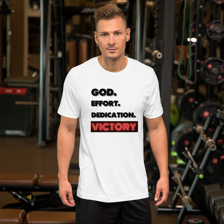 God Effort Dedication Victory  T-Shirt - Pharoh Athletics