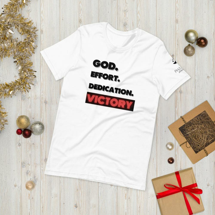 God Effort Dedication Victory  T-Shirt - Pharoh Athletics
