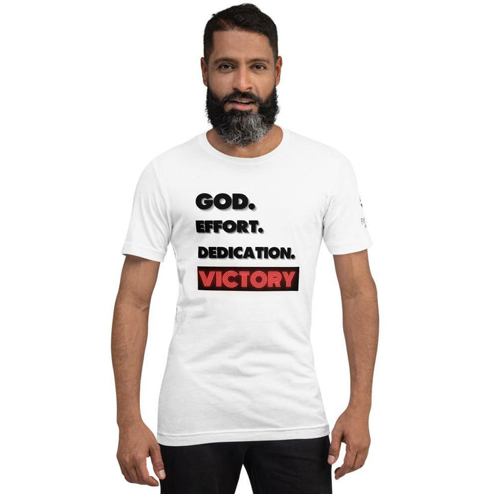 God Effort Dedication Victory  T-Shirt - Pharoh Athletics