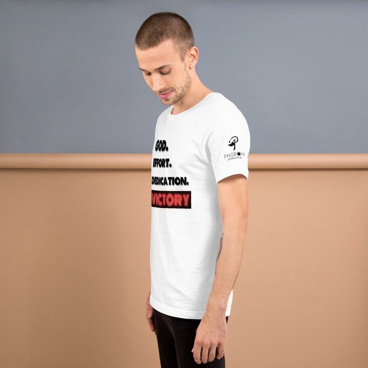 God Effort Dedication Victory  T-Shirt - Pharoh Athletics