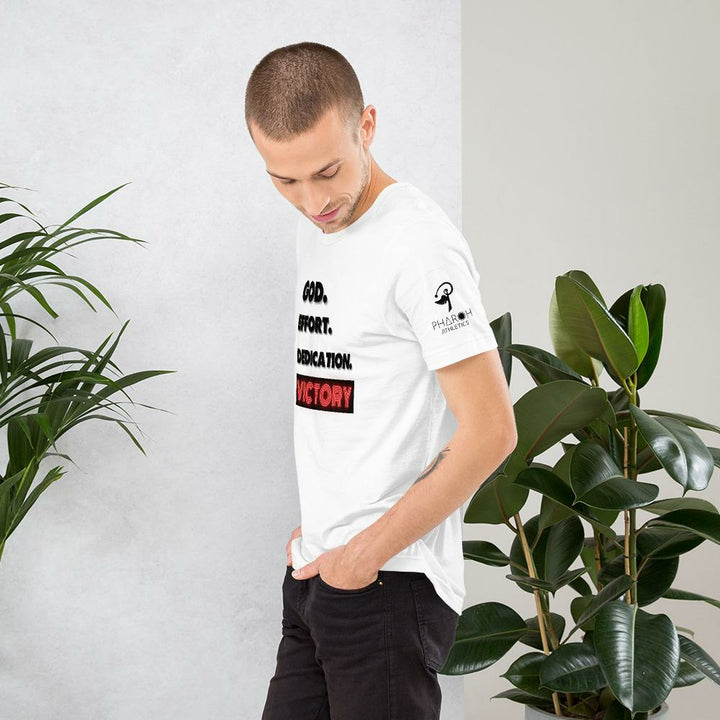 God Effort Dedication Victory  T-Shirt - Pharoh Athletics