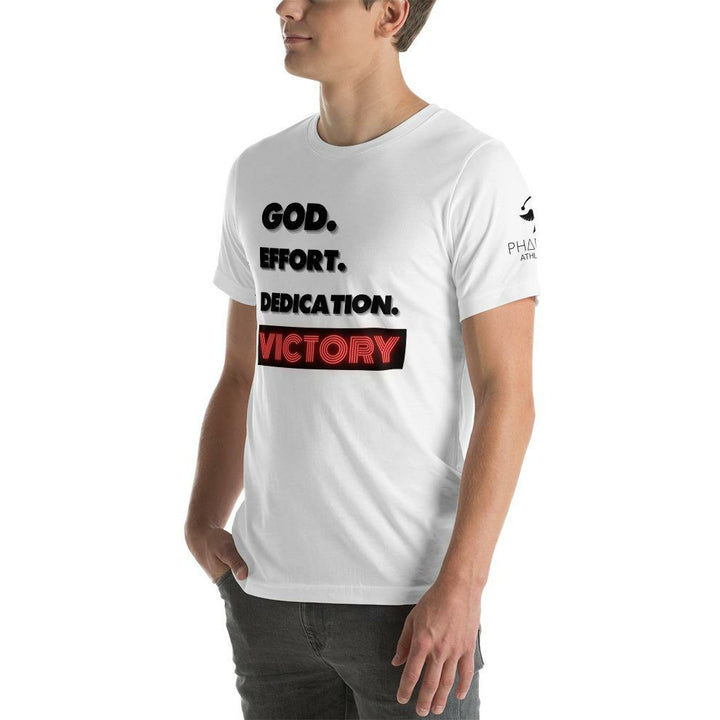God Effort Dedication Victory  T-Shirt - Pharoh Athletics