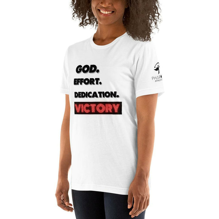 God Effort Dedication Victory  T-Shirt - Pharoh Athletics