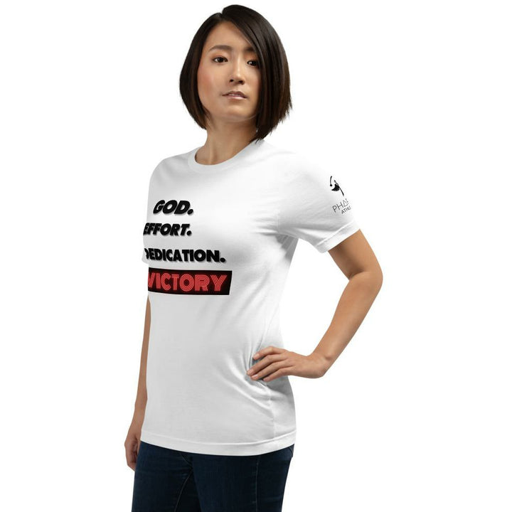 God Effort Dedication Victory  T-Shirt - Pharoh Athletics