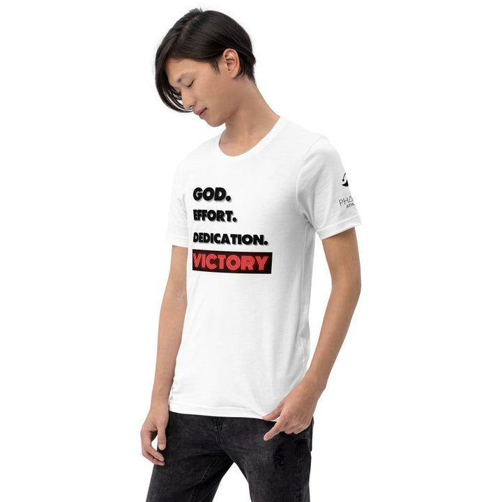 God Effort Dedication Victory  T-Shirt - Pharoh Athletics