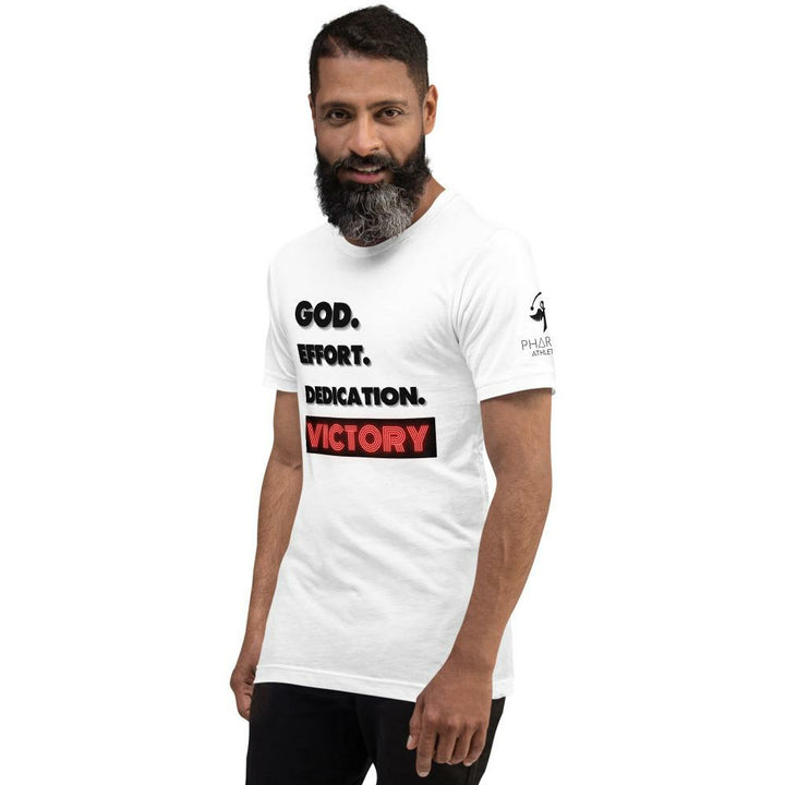 God Effort Dedication Victory  T-Shirt - Pharoh Athletics
