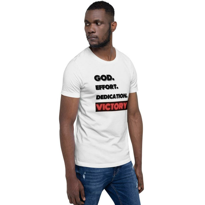God Effort Dedication Victory  T-Shirt - Pharoh Athletics