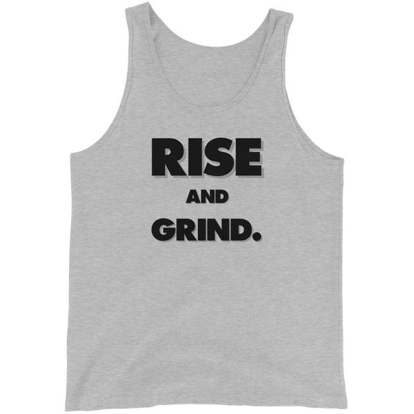 Rise And Grind Motivational Unisex Tank Top - Pharoh Athletics