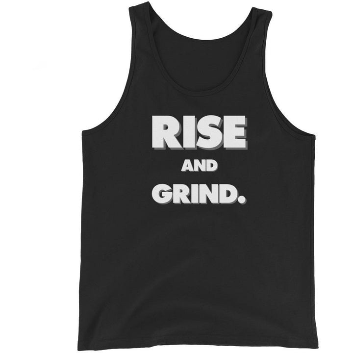 Mens Rise And Grind Motivational Tank Top - Pharoh Athletics
