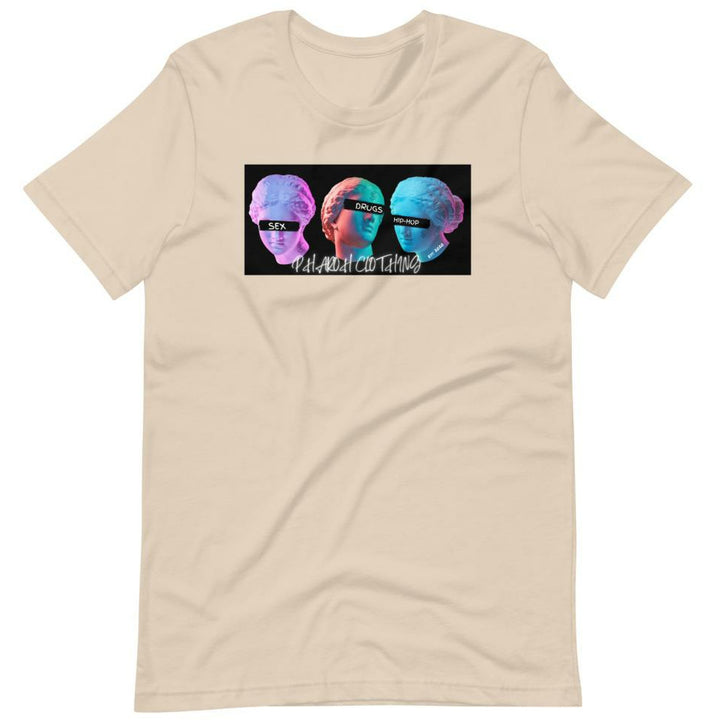 Sex Drugs and Hip Hop Mens Unisex Short-Sleeve Unisex T-Shirt - Pharoh Athletics