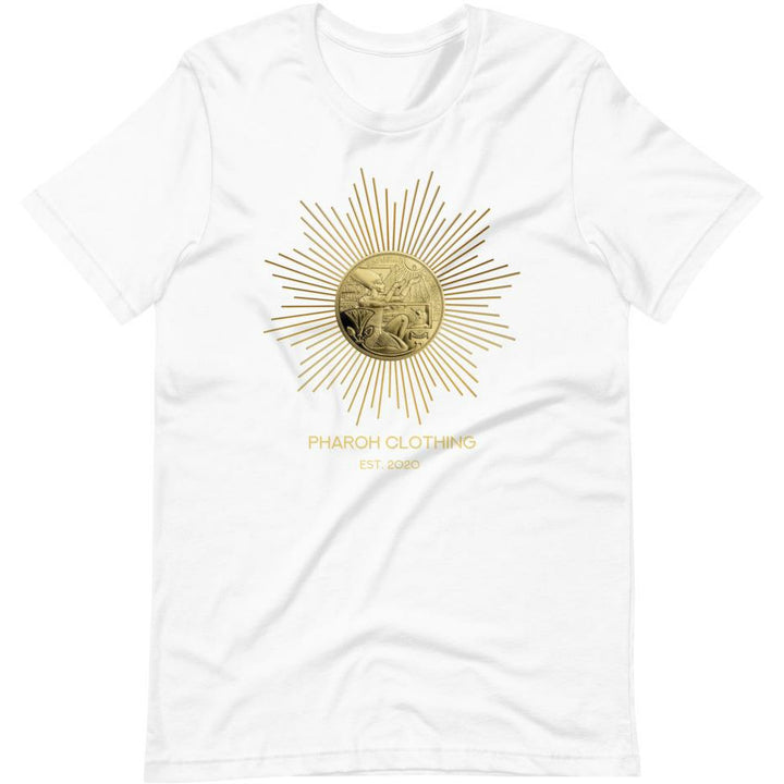 Pharoh Clothing Gold Coin Euro Short-Sleeve Unisex T-Shirt - Pharoh Athletics